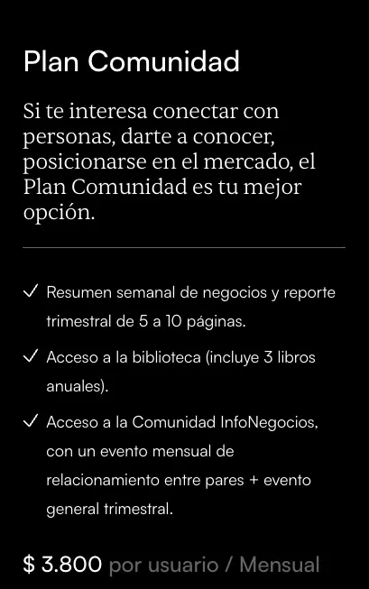 Plan Comunidad